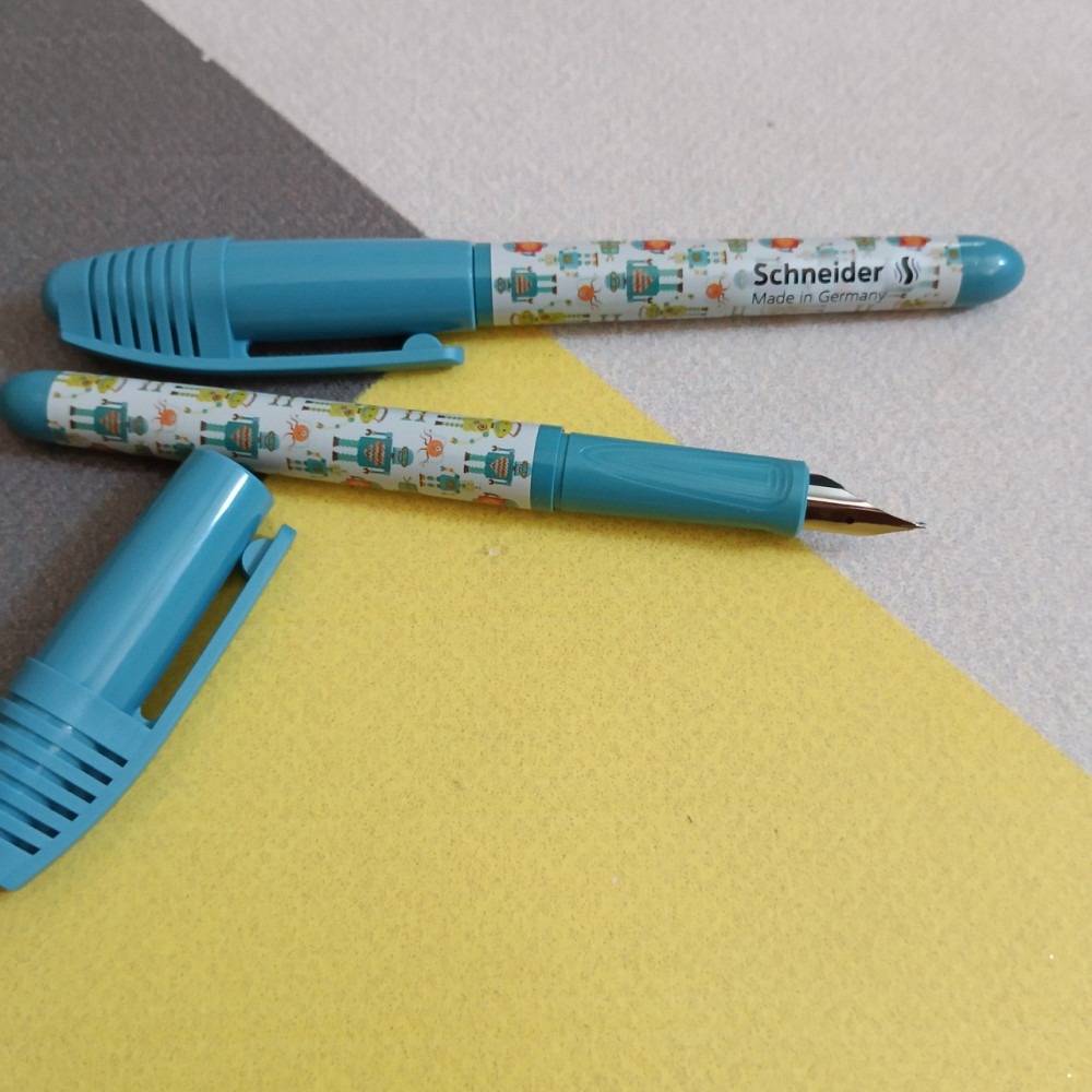 Ручка чорнильна Schneider відкрите перо та 4 капсули Київ - фото 2