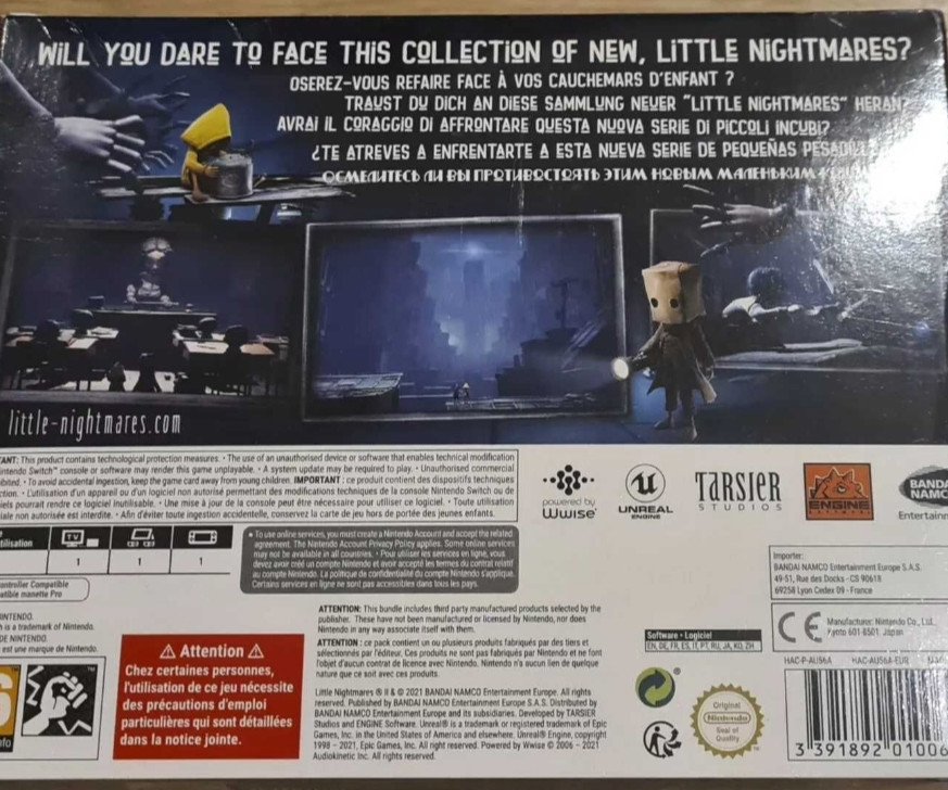 Приставка Little Nightmares 2TV Edition Nintendo Switch. Київ - фото 2