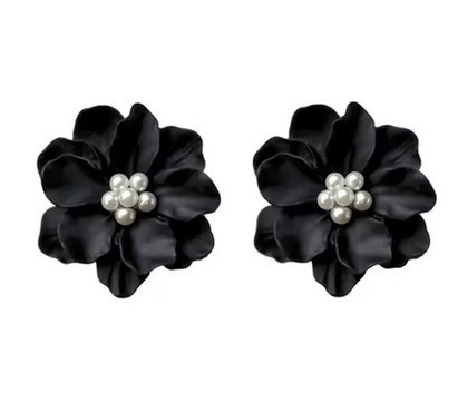 Серьги женские модные Цветы Киев - изображение 2