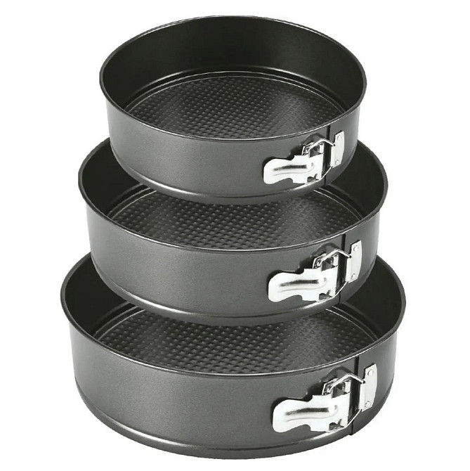 Круглая форма для выпечки коржей Unique, Форма круглая для духовки випекания AL-35 Киев - изображение 10