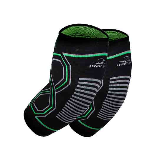 Налокітники PowerPlay 4098 Чорні (пара) S/M Луцк