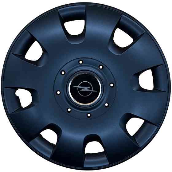 Автомобильные модельные колпаки R15 SJS Opel NEW 304 4шт, черные Винница