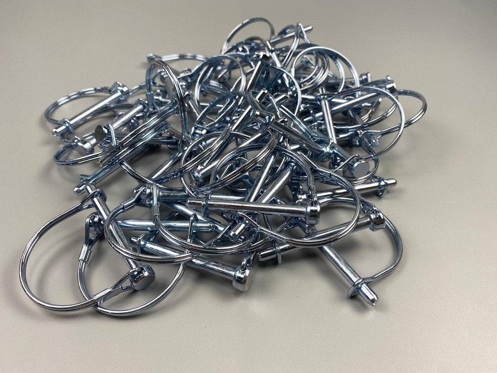 Палець із капелюшком стопорний 6 х 60 + блокувальний чек напівкруг Мукачево - фото 6