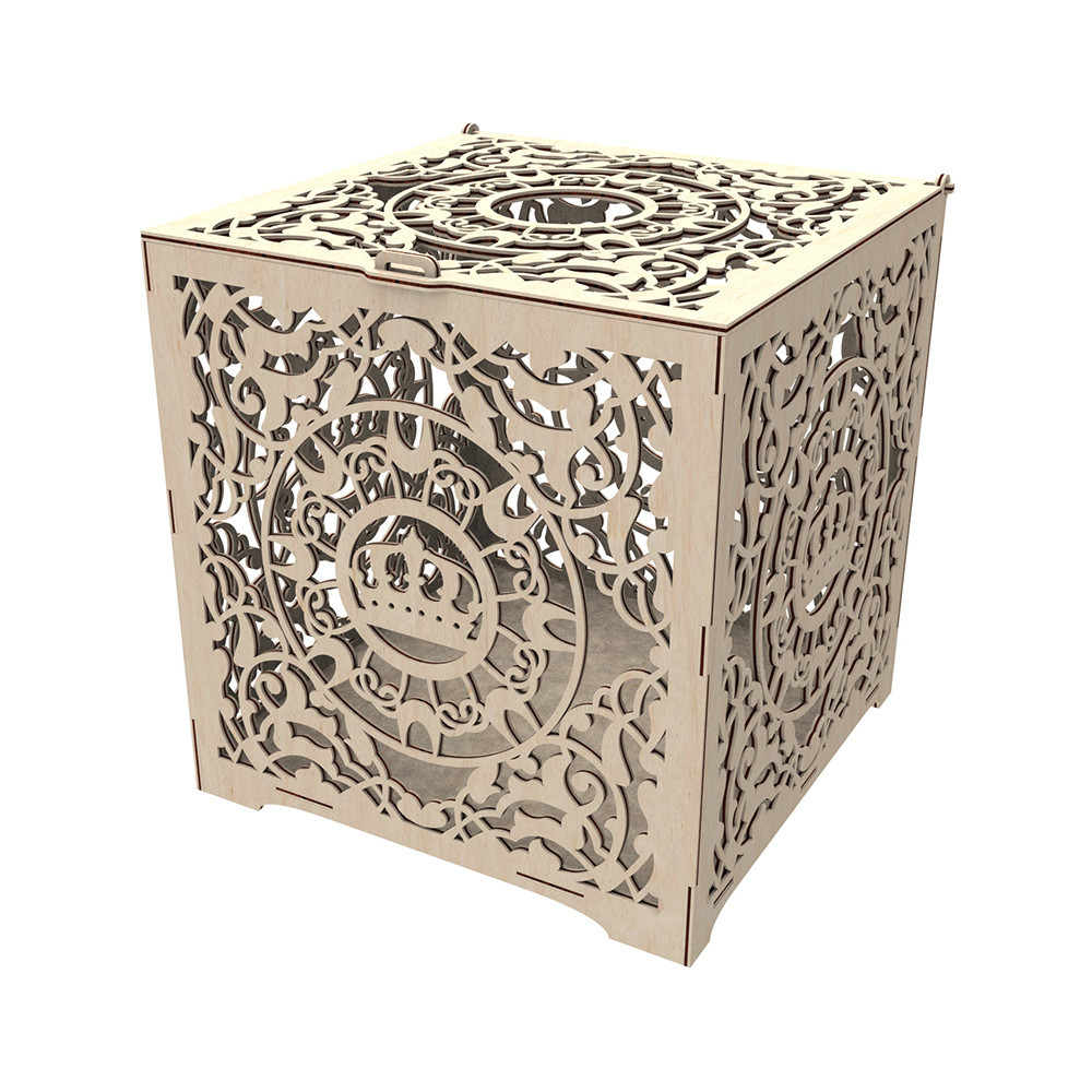 Скриня для конвертів, Весільна скарбниця 187х187х200мм Київ - фото 1