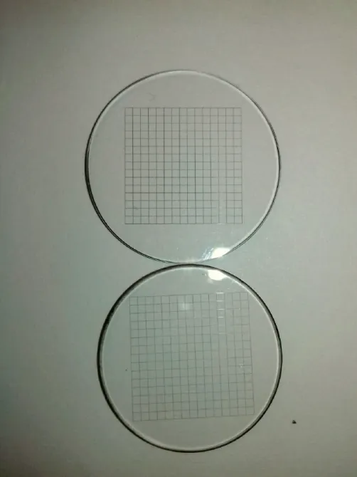 Сітка вимірювального окуляра мікроскопа Мбс-1, Мбс-2, Мбс-9, Мбс-10, Огме-П2, Огме-П3 Харків - фото 1