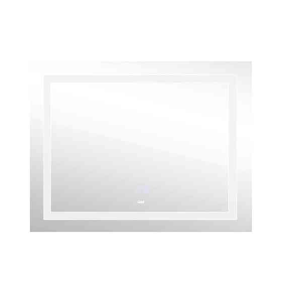 Дзеркало Lidz Kubis 1000х800 з LED-підсвіткою Touch, з антизапотіванням, з диммером, рег. яскравості LD78LF61410080 Київ