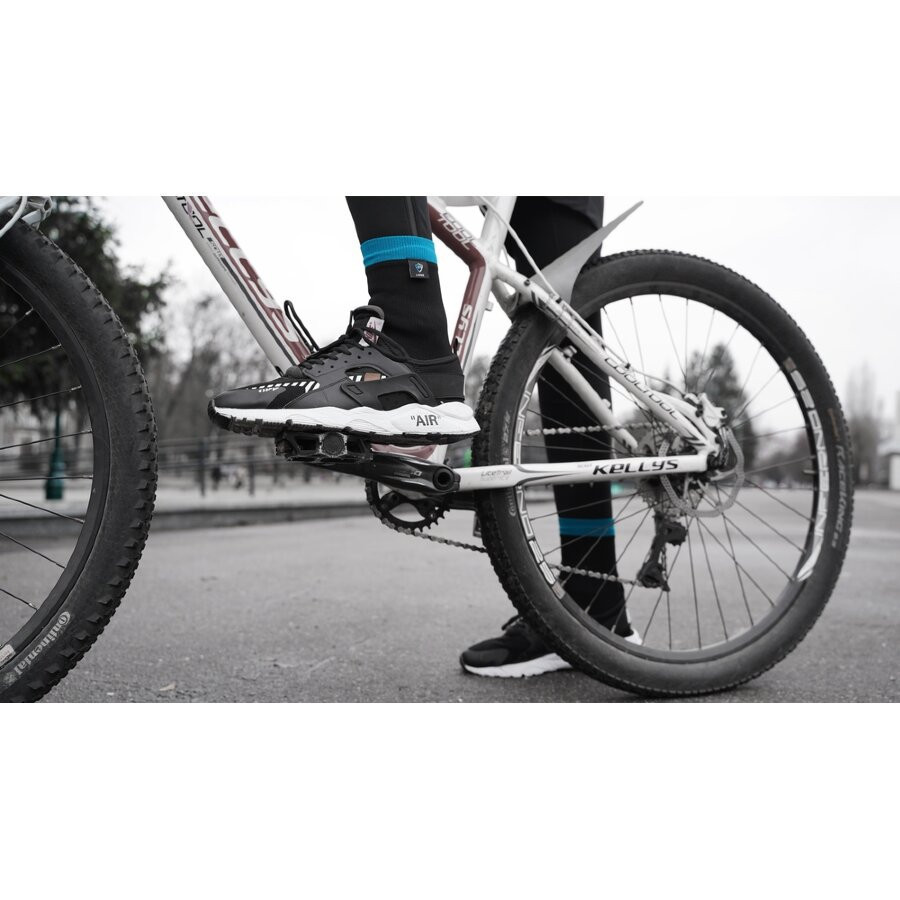 Носки водонепроницаемые Dexshell Running Lite, р-р XL, голубые Ровно - изображение 8