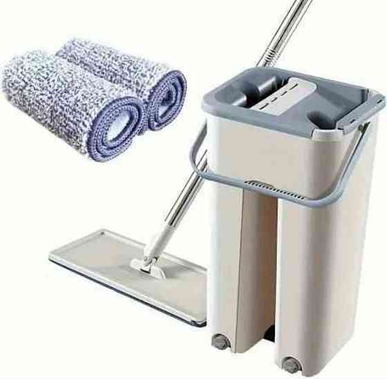 Комплект швабра з відром автоматичний віджим Лентяйка Отжим Ведро. Харків