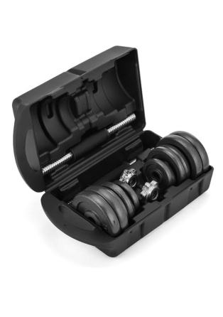 Набір гантелі в кейсі Gymtek чавунні 2х10кг Киев