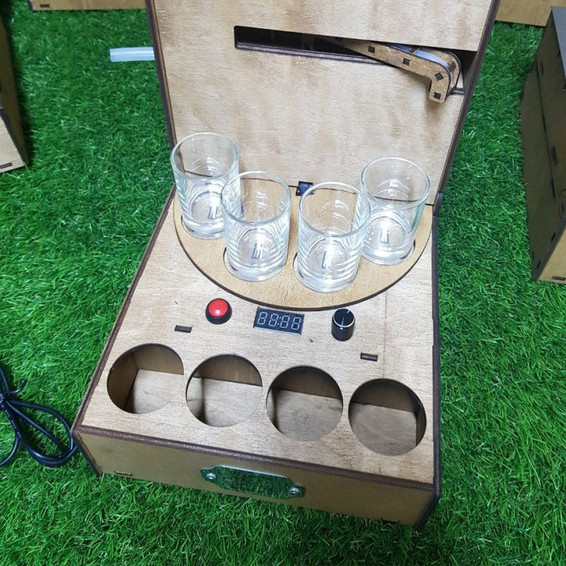 Автоматичний наливатор дозатор напоїв «Стандарт» на 4 чарки автобармен Київ - фото 2