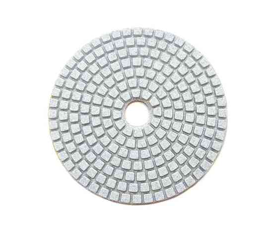 Круг алмазний шліфувальний на липучці 100мм, зерно 60 (черепашка) Харків