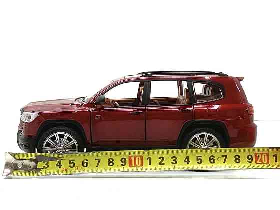 Машина Автосвіт Toyota Land Cruiser інерційна відчиняються двері капот багажник 20 см 1:24 Бордова (AP-2034) Чернігів