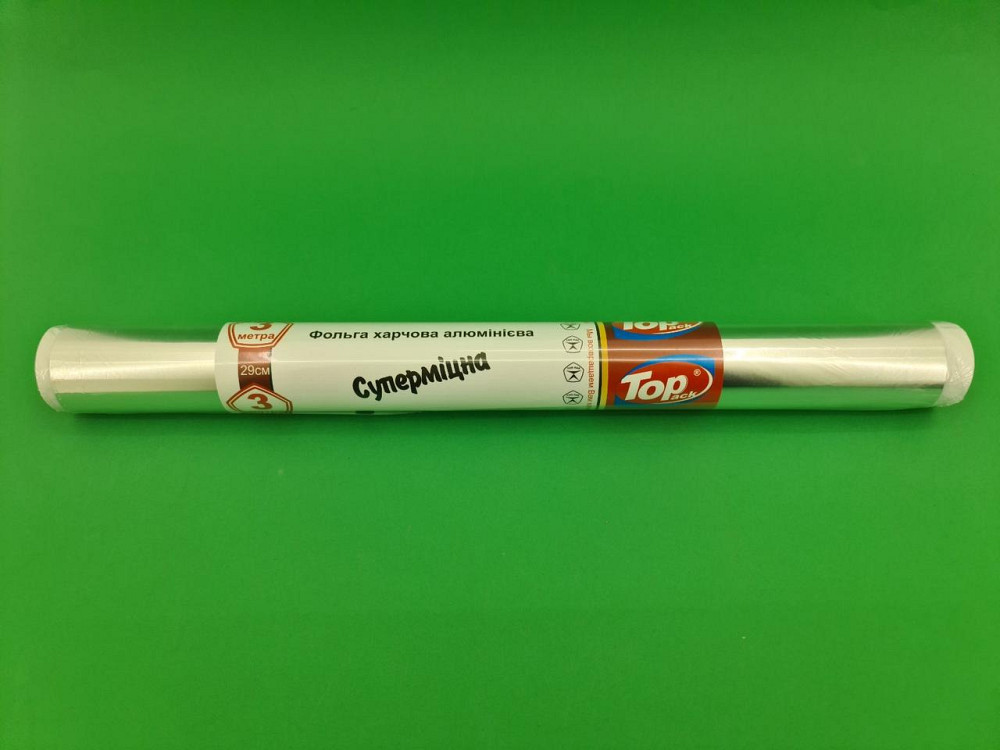 Суперщільна Фольга 3 м/44 см (30 мкр) ТОР (1 рул) Харків - фото 2