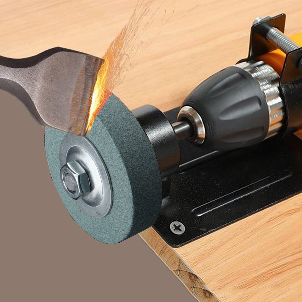 Настільна насадка на дриль з точильним каменем + Гайковий ключ SBR Київ - фото 2