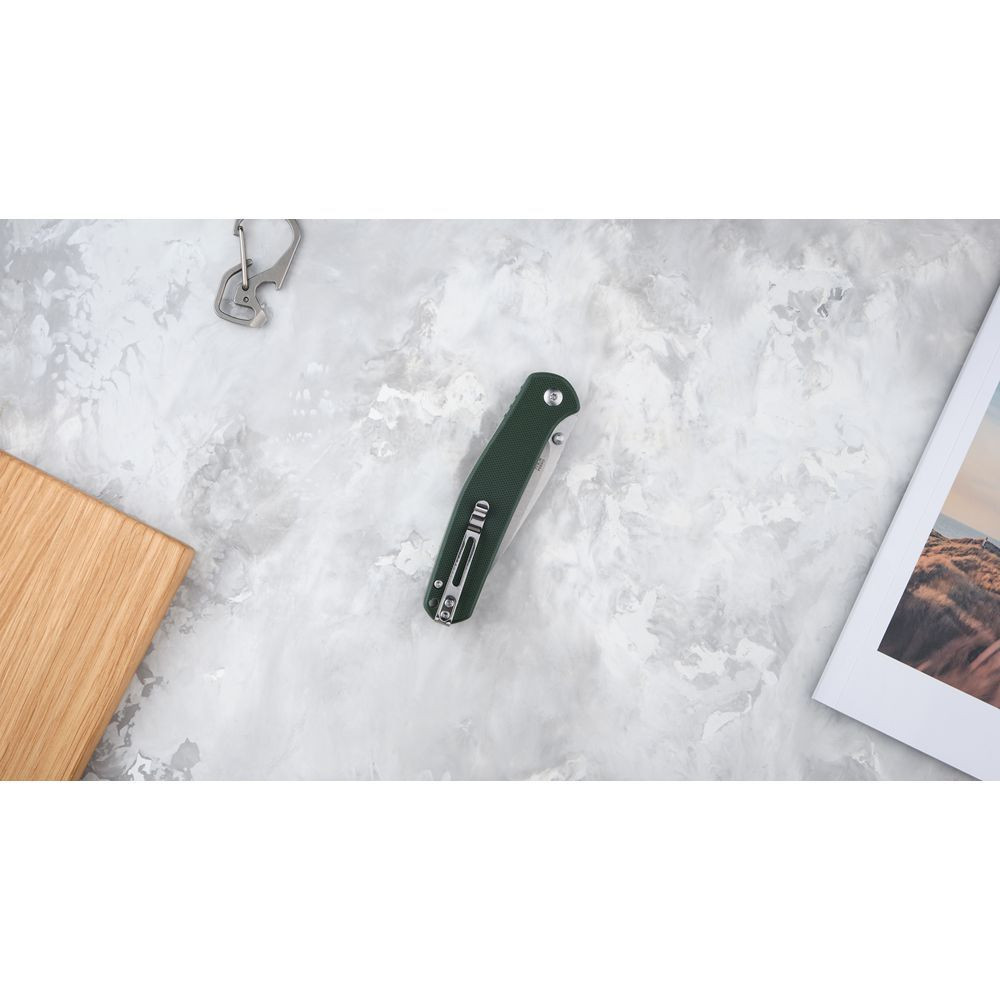 Ніж складаний Ganzo G6804 зелений Київ - фото 10