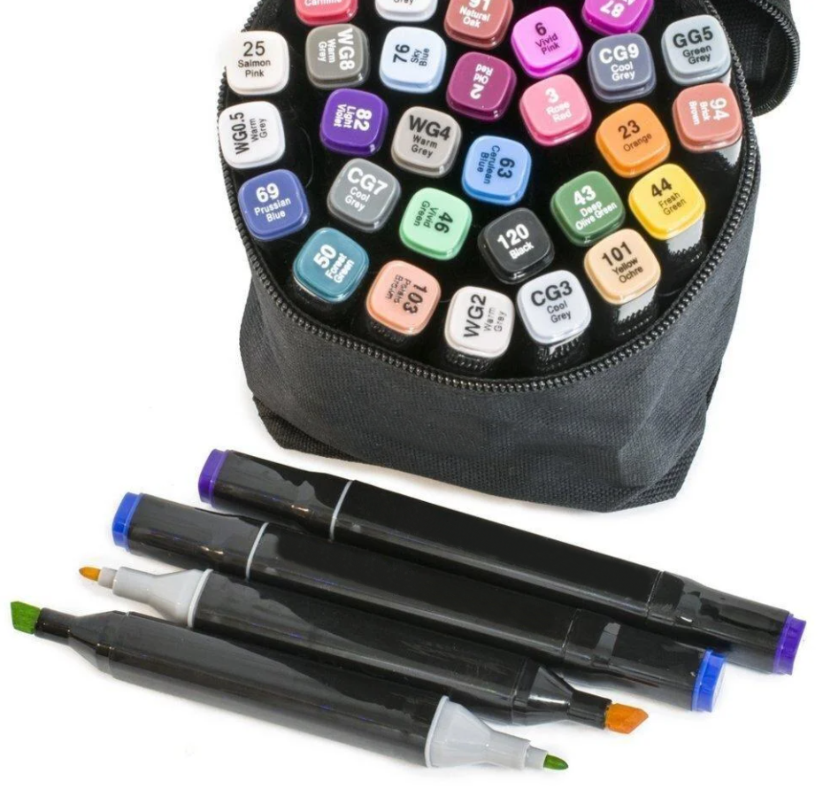 Набір маркерів для малювання двосторонніх Touch 7750, 36 шт. Вінниця - фото 1