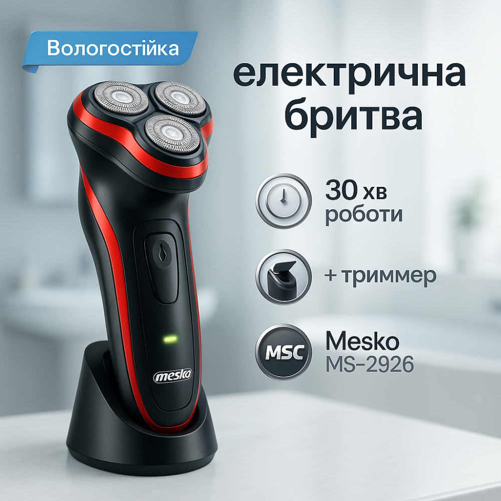 Електробритва Mesko MS 2926 NA-33 Львів - фото 15