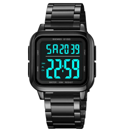 Часы мужские электронные наручные Skmei 2133 Черный Винница