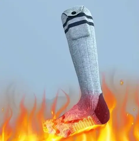 Носки с подогревом ZBHSWZ07 без блока питания 38-44р. (Серые) Винница - изображение 3