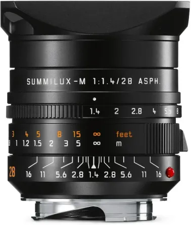 Об'єктив Leica Summilux-M 28 F/1.4 Asph., Black Anodized Finish Київ