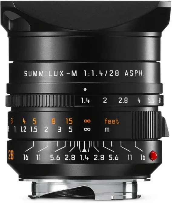 Объектив Leica Summilux-M 28 F/1.4 Asph., Black Anodized Finish Киев - изображение 1