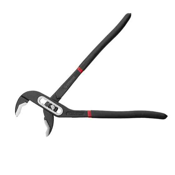 Кліщі сантехнічні 300 мм, коване залізо 40CrV, полив’яні двошарові рукоятки, STORM INTERTOOL NT-0162 Київ