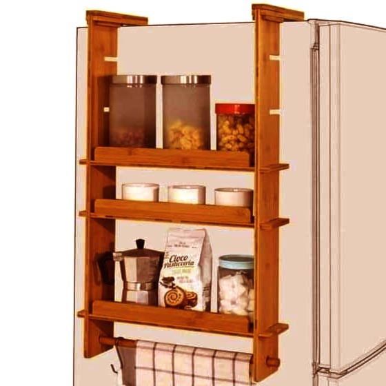 Полиця на холодильник "Берджет" охра Миколаїв - фото 1