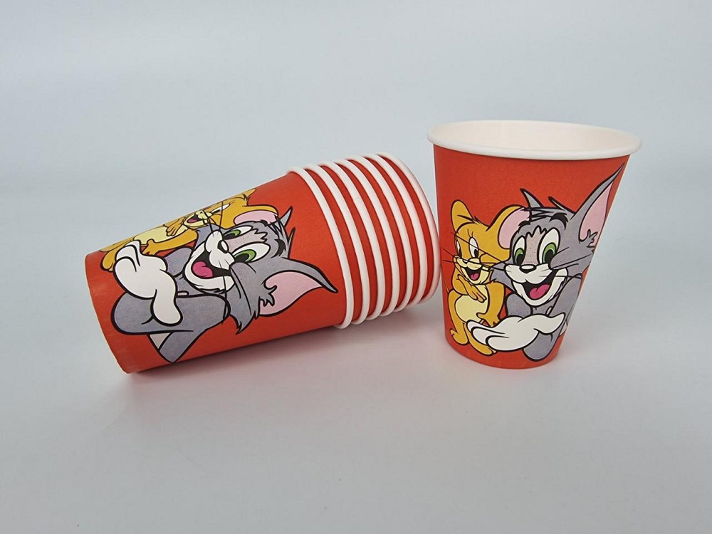 Склянки для напоїв гарячих і холодних 400 мл "TOM and JERRY" (50 шт.) Харків - фото 1