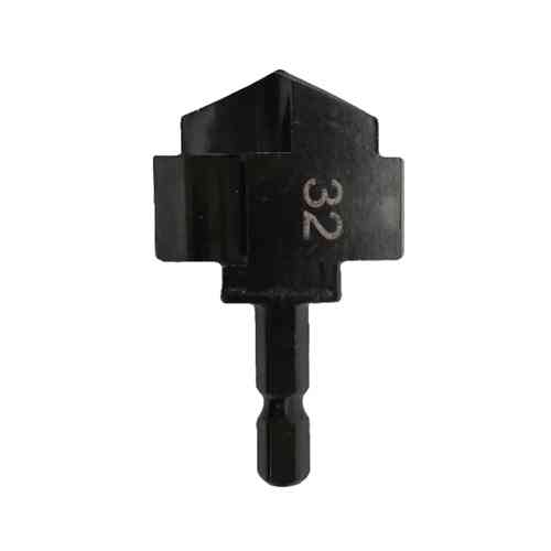 Ступенчатое плоское сверло 32мм для PPR труб и восстановления фитингов, HSS Винница