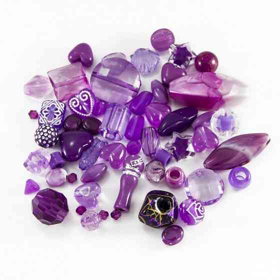 Декоративні намистинки для творчості Бомбей Dom Busin УТ100014231 в упаковці 74 шт Вінниця