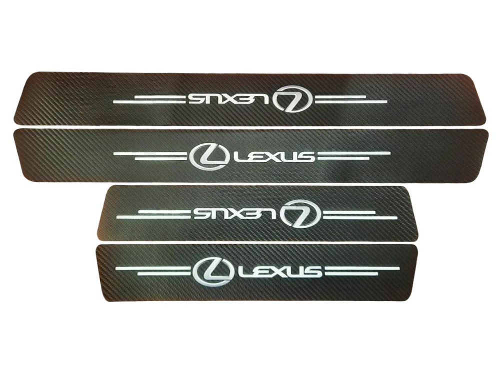 Захисна плівка на пороги Lexus (карбонова стрічка) к-т 4шт Вінниця - фото 1
