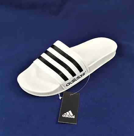 Шльопанці капці Adidas Сланці Адідас Білі Жіночі (розміри: 36,37,38,39,40) Дніпро