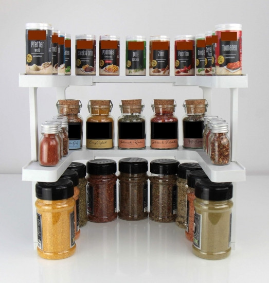 Полочка стеллаж для специй и баночек в тумбочку на кухню Винница - изображение 3