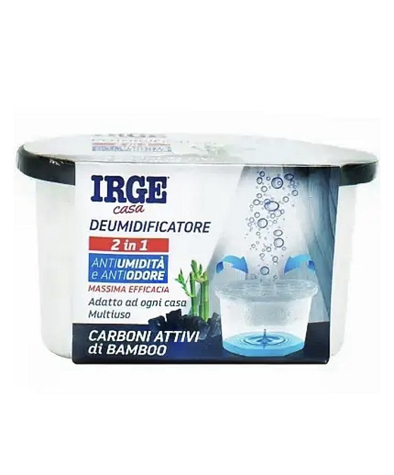 Поглинач запаху та вологи Irge casa Deumidificatore Carboni Attivi Bamboo 2в1 Бамбук активоване вугі Виноградов - изображение 1