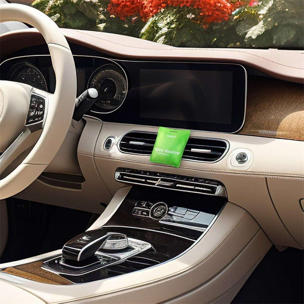 Автомобільний освіжувач повітря Baseus Margaret Series Car Air Freshener (Rainbow Meadow) Forest Green Ковель - фото 8