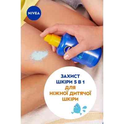 Засіб від засмаги Nivea Sun Kids Дитячий сонцезахисний спрей Захист та догляд SPF 30 200 мл (4005808854035/5900017067766) Вінниця