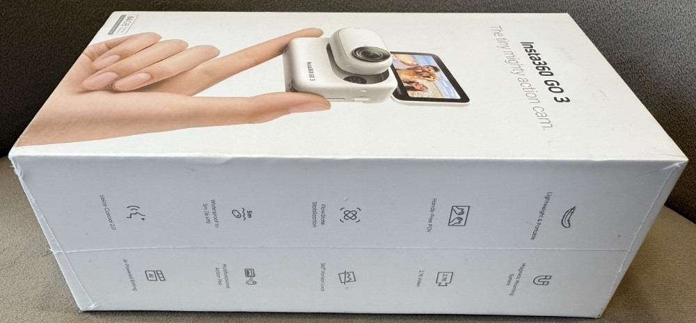 Екшн-камера Insta360 GO 3 4K 64GB White. Харків - фото 1