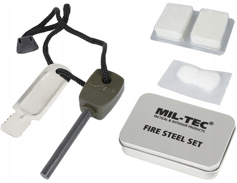 Кремневий набір в коробочці для розведення вогню зі спиртом Mil-Tec від Sturm  (15275000) Нововолинськ - фото 1
