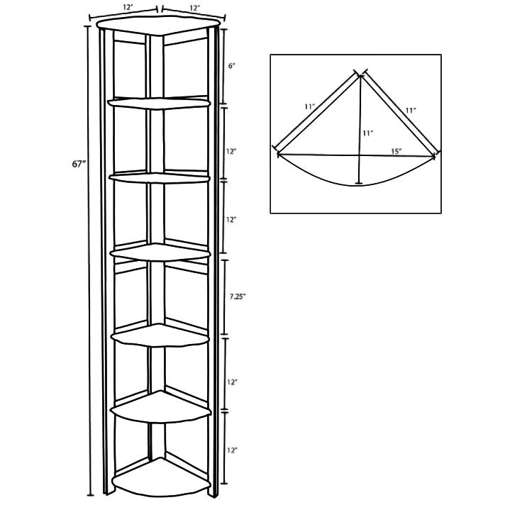 Стелаж кухонний "Белмонд" сієна Миколаїв - фото 2