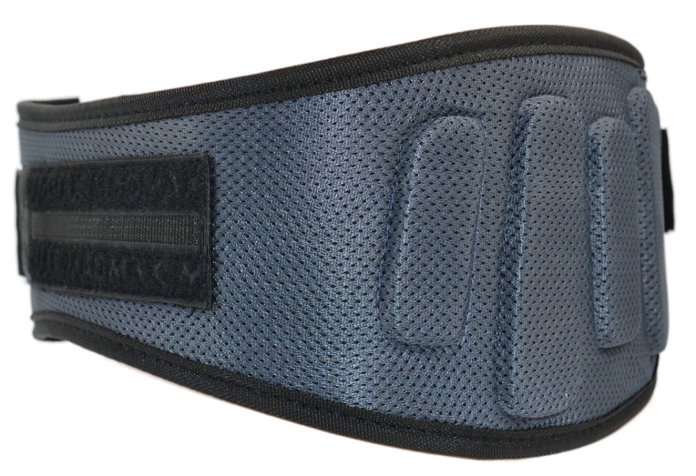 Пояс для важкої атлетики MadMax MFB-666 Extreme неопреновий Grey S Київ - фото 2