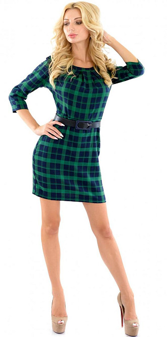 Платье в клетку (44) Киев - изображение 3