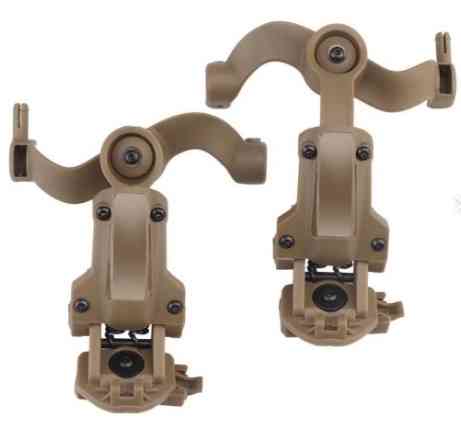 Универсальный адаптер для крепления активной гарнитуры на рельсы шлема OPS Core Песочный Киев