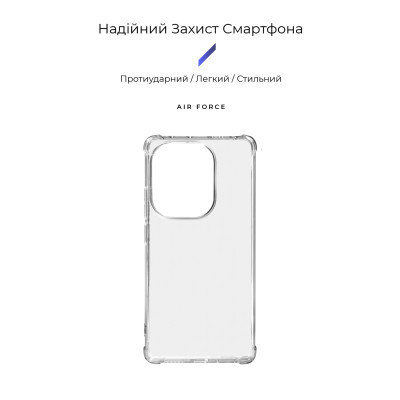 Чехол для мобильного телефона Armorstandart Air Force Xiaomi Poco M6 Pro 4G Transparent (ARM74159) Винница - изображение 3