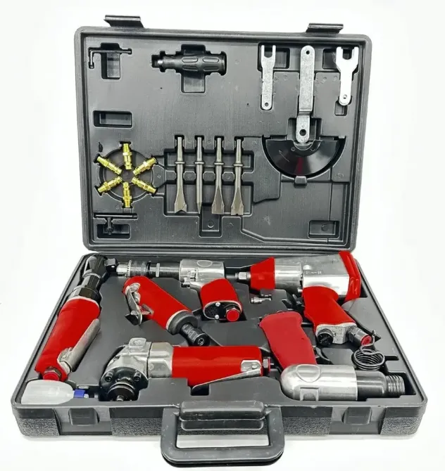 Універсальний набір пневмоінструменту LEX LXATK24 Набори пневмоінструмента для компресора 6,3 бара Львів - фото 5