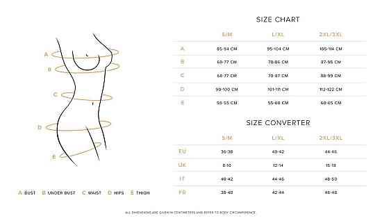 Корсет Obsessive Euridia corset & tanga M/L Sex Aura Киев