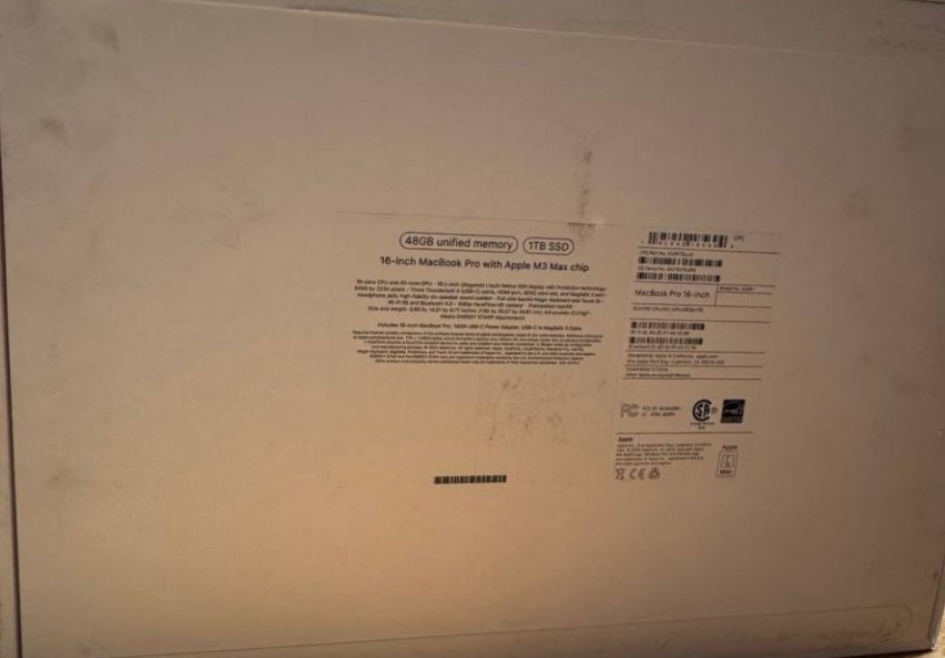 Ноутбук Apple MacBook Pro 16