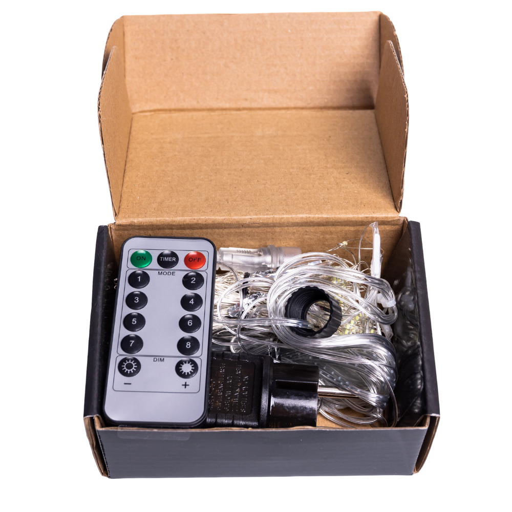 Гірлянда "Хвойна лапа" 3х2 м, 400 LED, біле світло Київ - фото 4