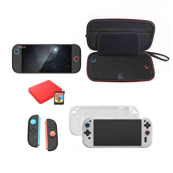 Захист для Switch 2 комплект 10в1 кейс чохол скло Dobe TNS-5111 Київ