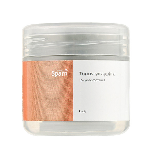 Холодное тонус-обертывание для тела с мятой и спирулиной Tonus Wrapping with Mint and Spirulina Spani 350 мл Киев - изображение 1