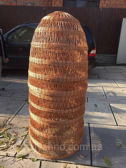 Люстры плетеные из лозы большого диаметра Киев - изображение 1